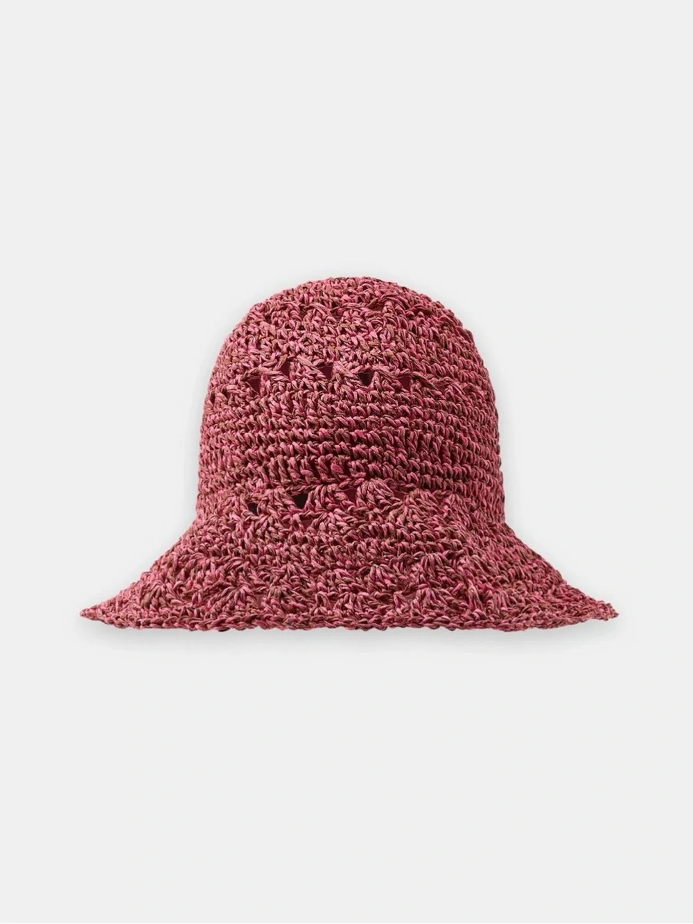Zara Straw Hat in Pink. Size S. Brand new!
